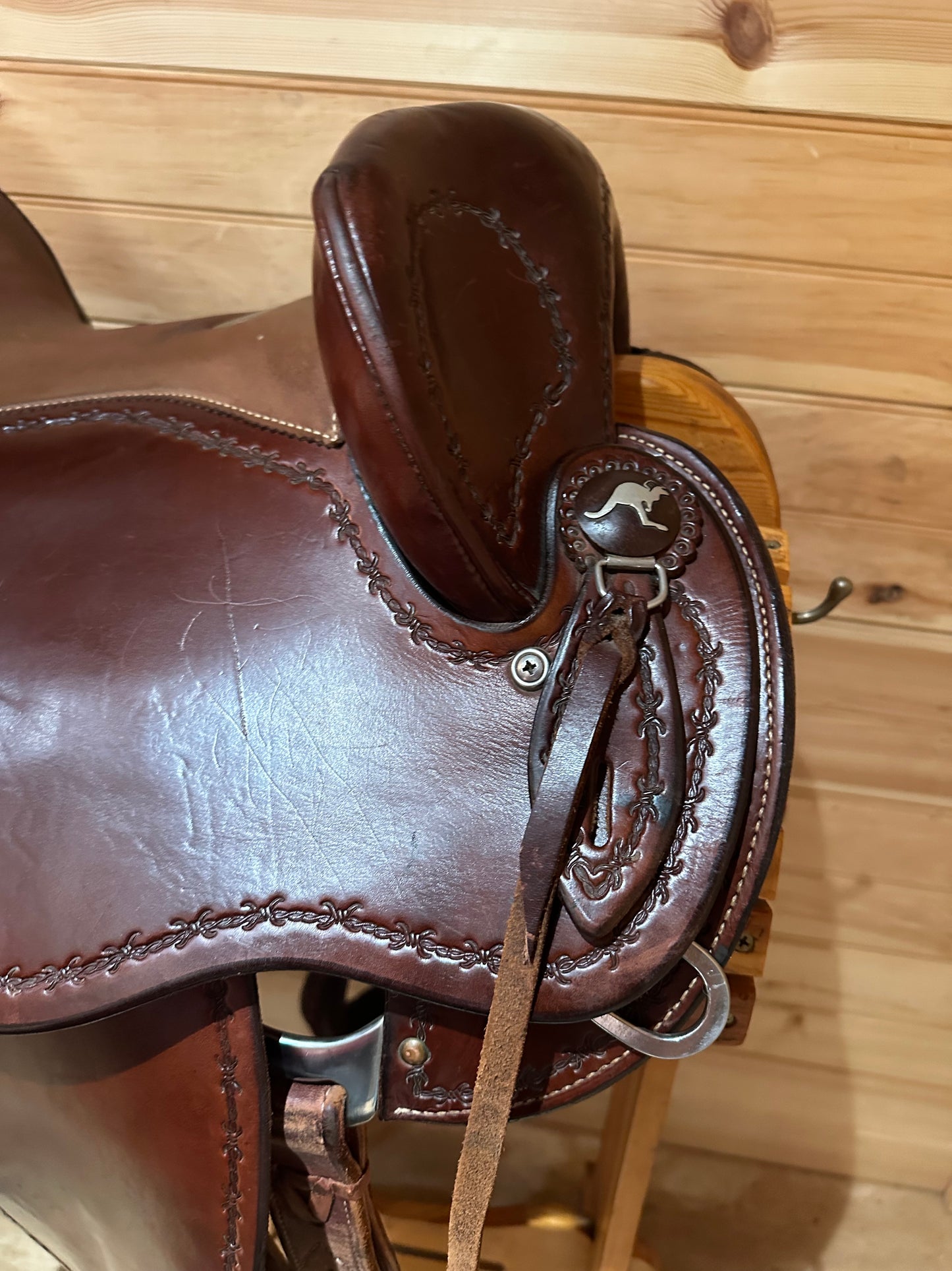 14” Clinton Anderson Aussie Stock Saddle by Martin Saddlery