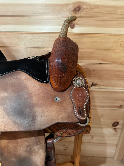 15” Hud Roberts HR Barrel Racing Western Saddle