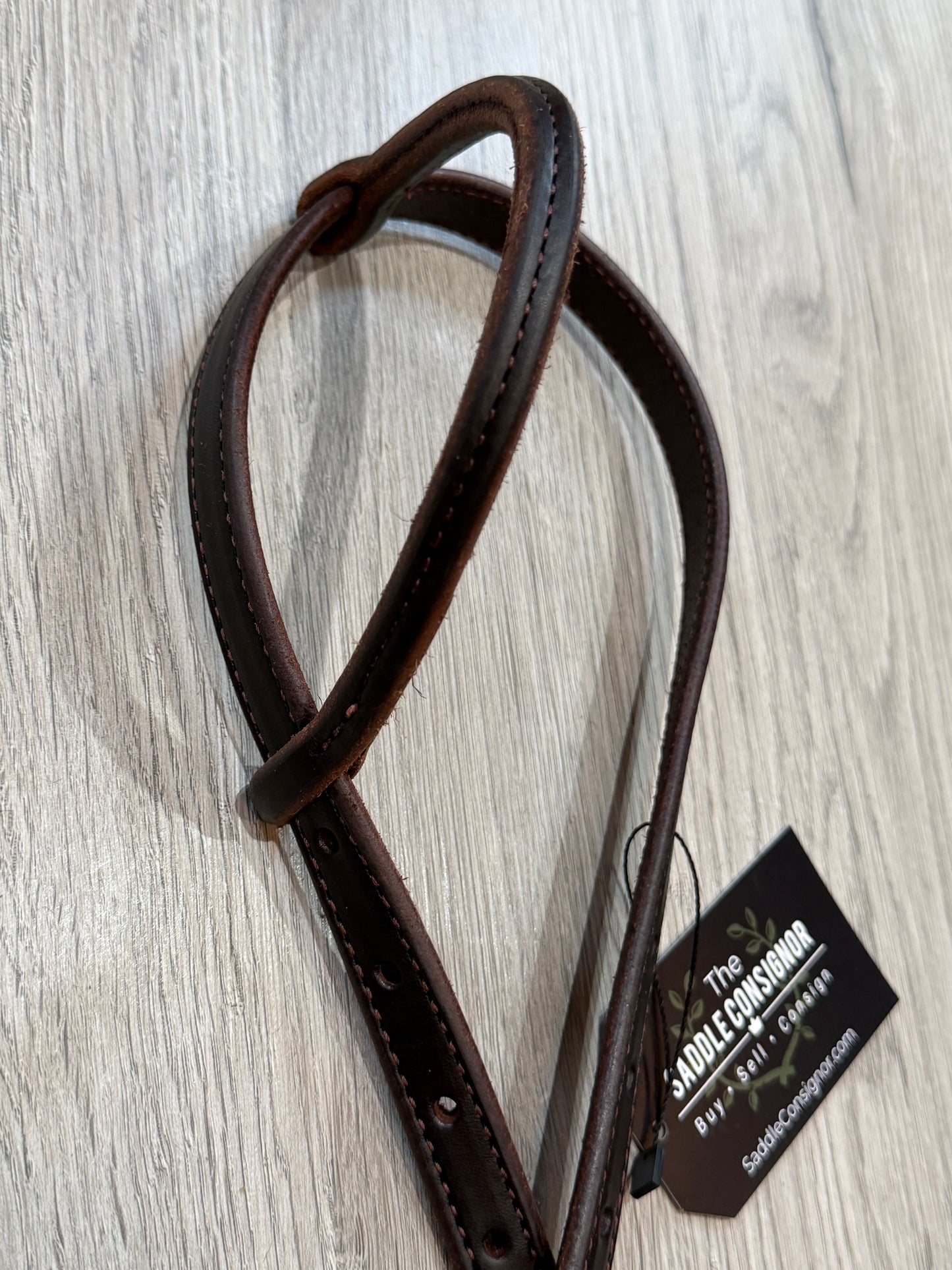 Feather & Arrow Quick Change One Ear Headstall– Premium Amish Leather by Spur Creek Tack