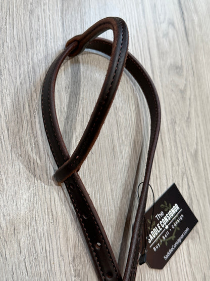 Feather & Arrow Quick Change One Ear Headstall– Premium Amish Leather by Spur Creek Tack