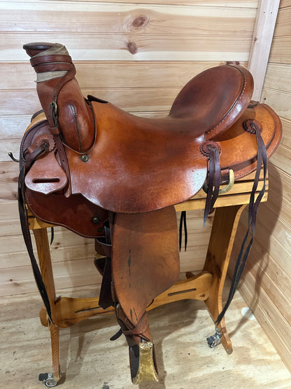16” McCall Lady Pendleton Western Saddle Model 349-505