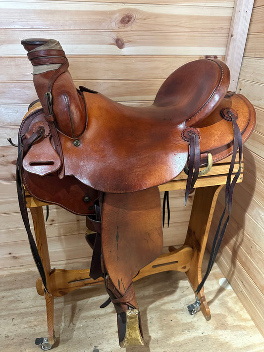 16” McCall Lady Pendleton Western Saddle Model 349-505