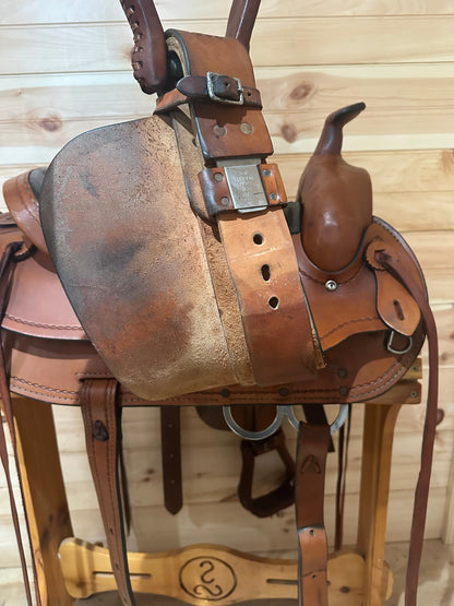 16” Dakota Saddlery Western Trail Saddle Model 202