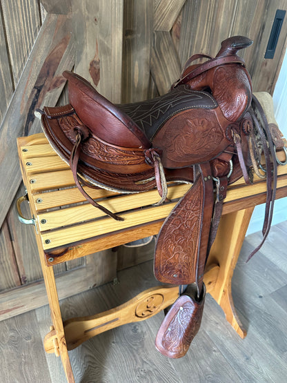 12” Big Horn Children’s Pony Western  Saddle (PACKAGE)