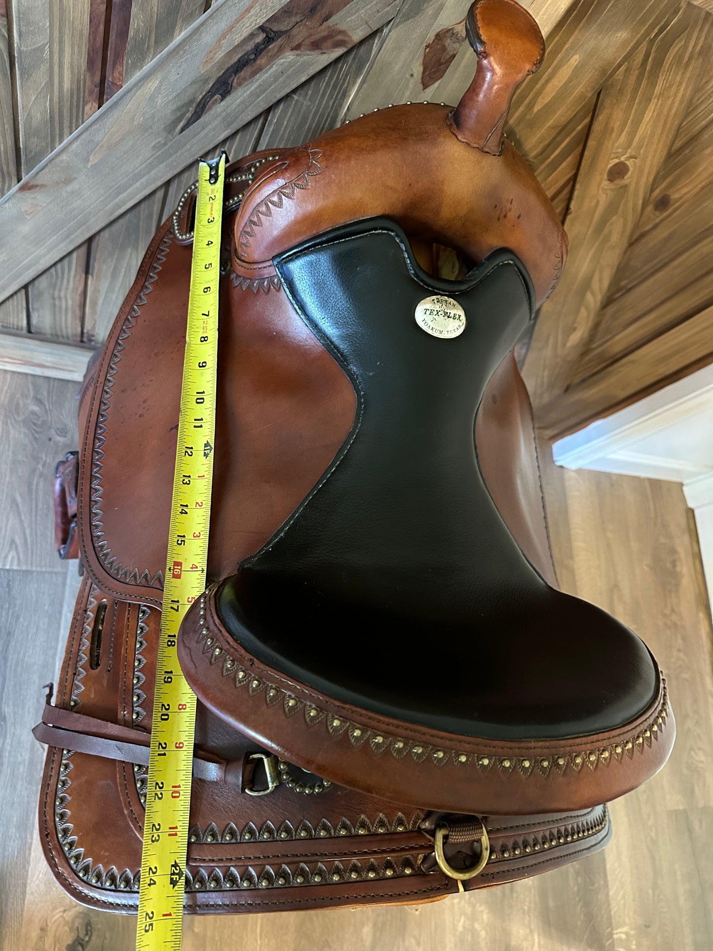 16” Tex Tan Tex-Flex Western Trail Saddle Model 08-TF408S6