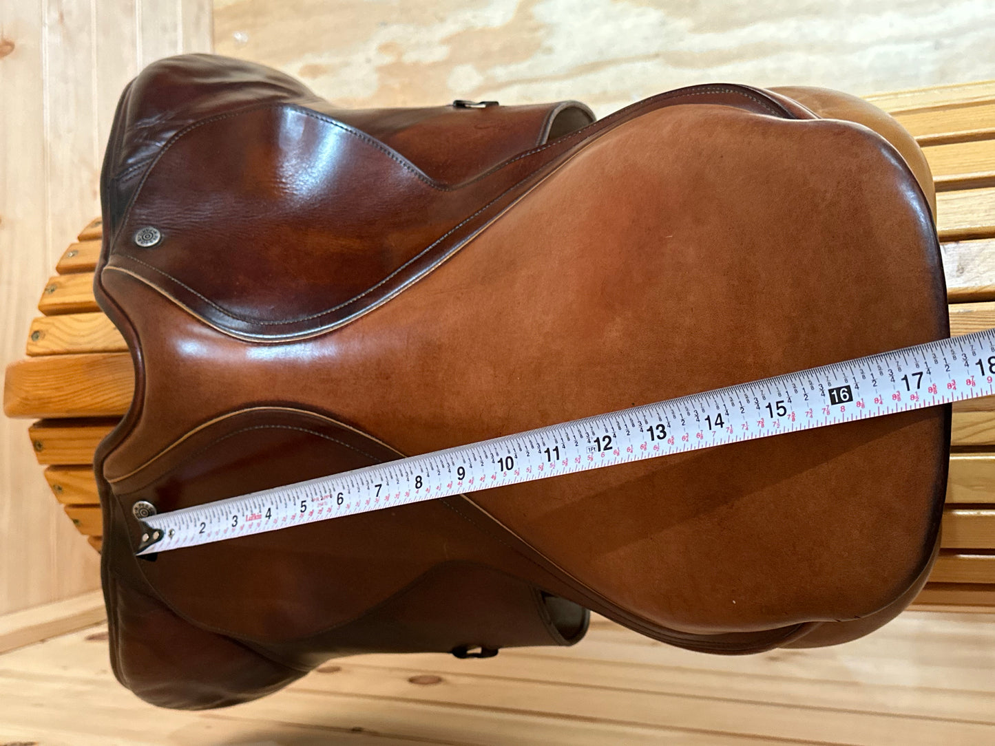 17.5” Pessoa Close Contact Jumping Saddle