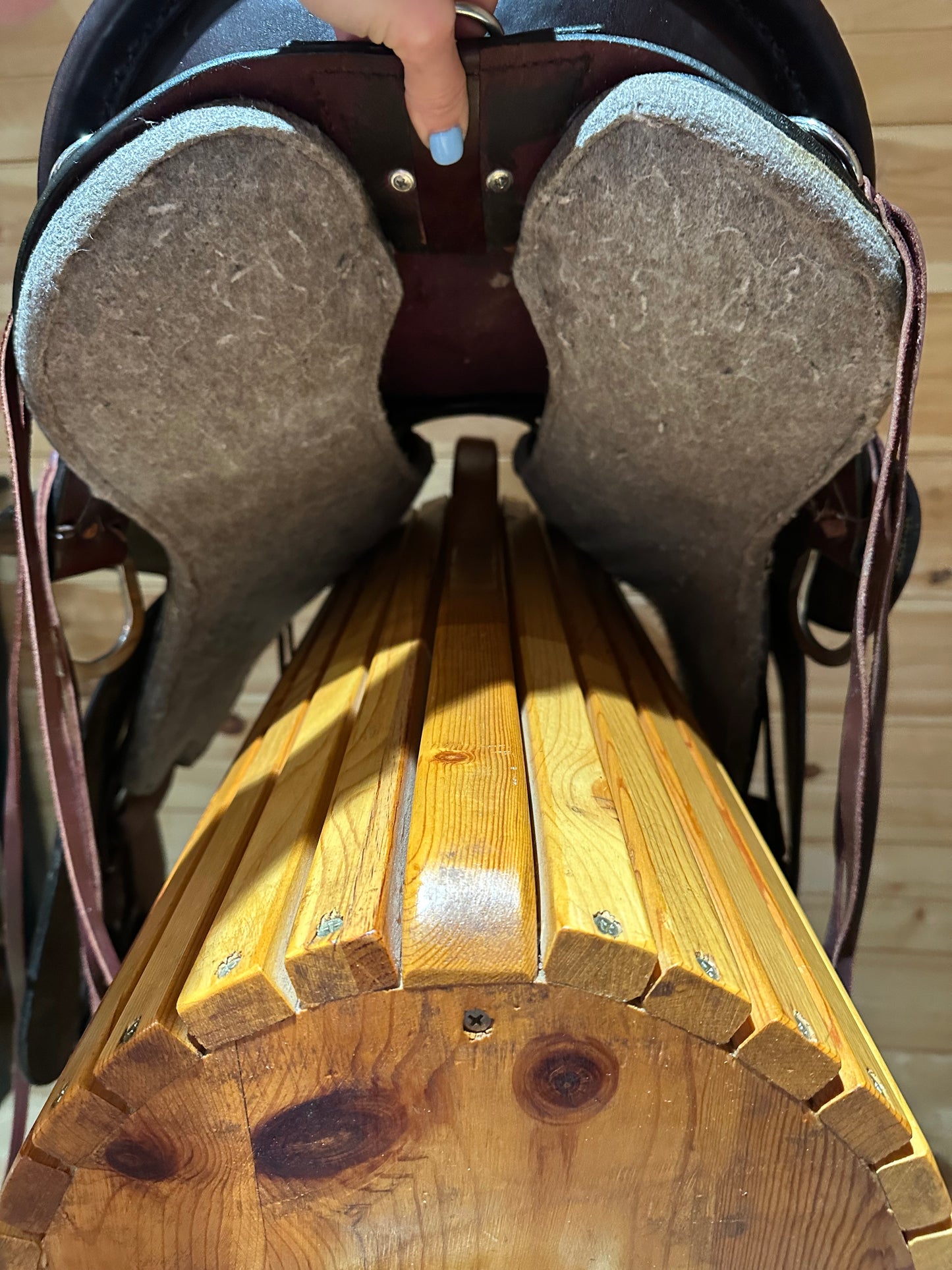 16.5” Tucker Meadow Creek Round Skirt Western Trail Saddle Model T91 (2020)