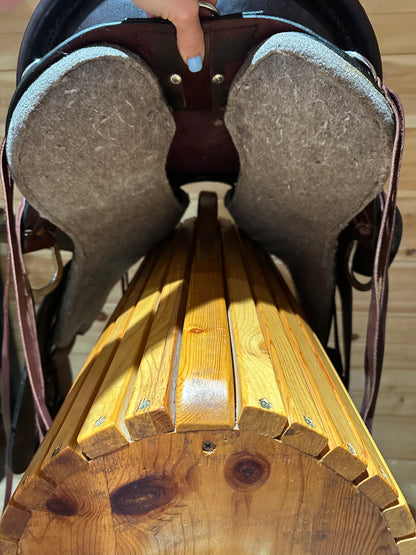 16.5” Tucker Meadow Creek Round Skirt Western Trail Saddle Model T91 (2020)