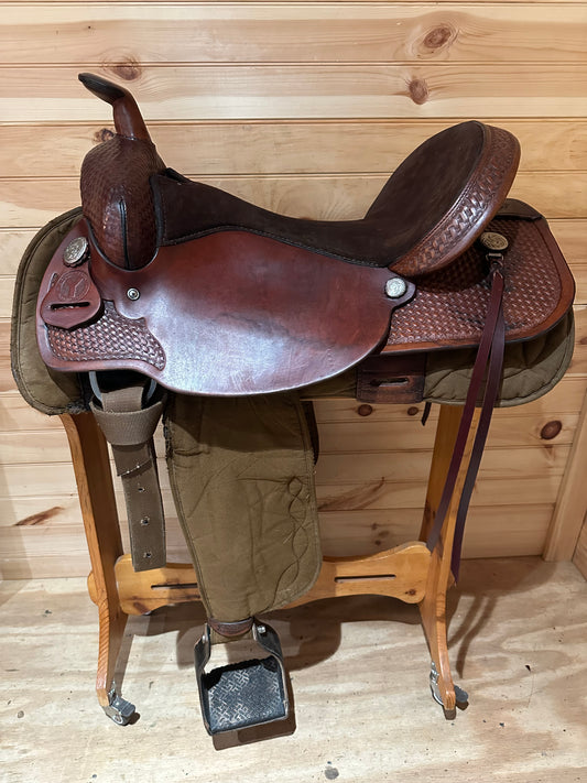 17” Circle Y Park & Trail Lightweight Western Trail Saddle Model 3581
