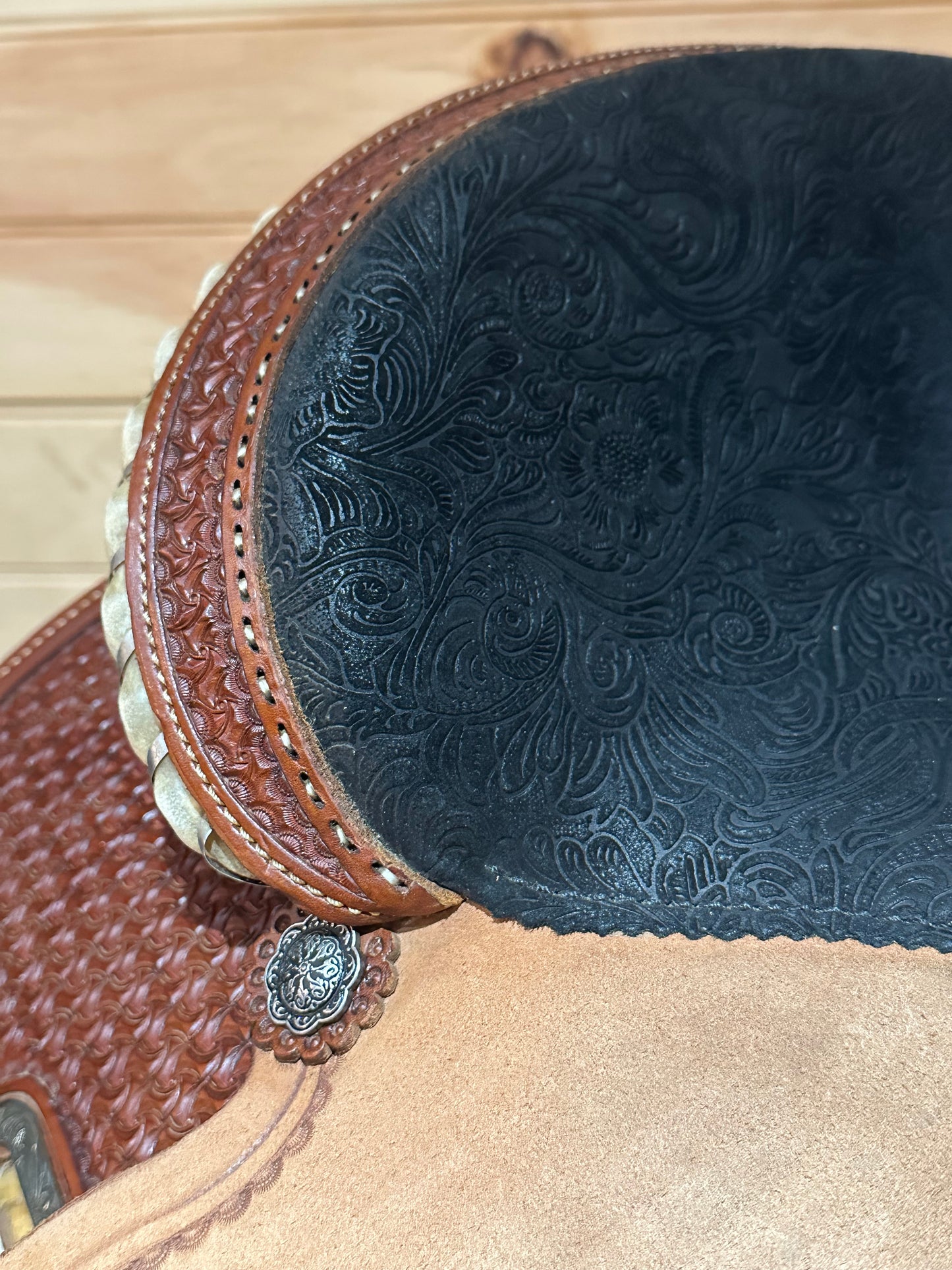14.5” Circle Y Sabine Barrel Racing Saddle Model 2201