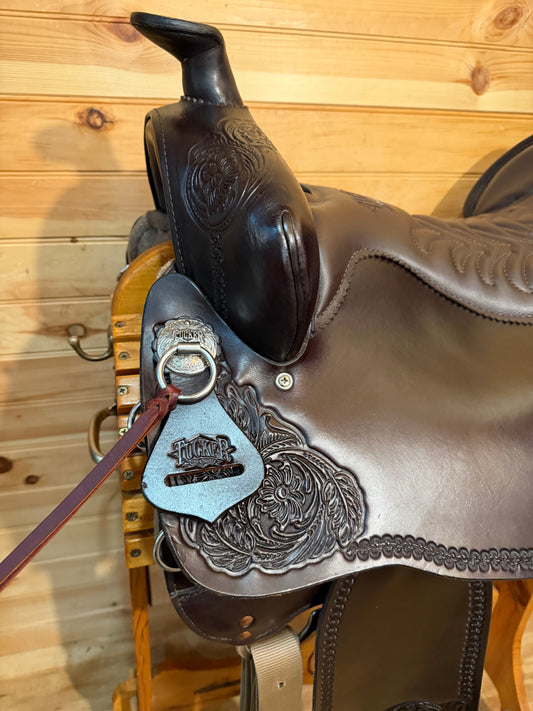 18.5” Tucker High Plains Western Trail Saddle Model T60