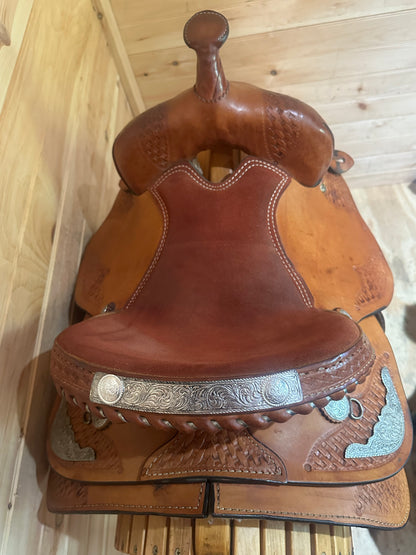 14” Dakota Saddlery Western Saddle Model 350L