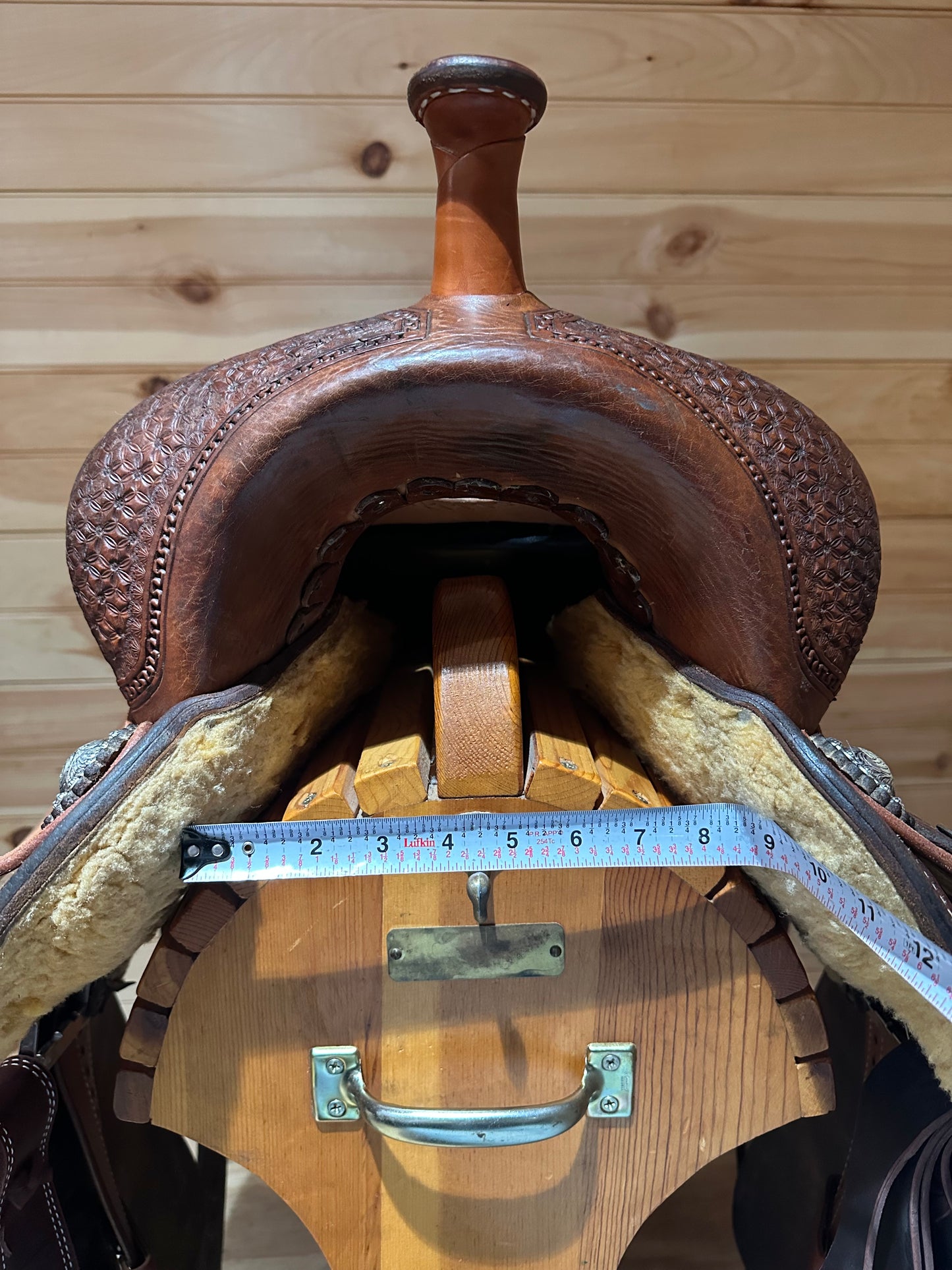 15” Martin Crown C Barrel Racing Saddle Model 4585