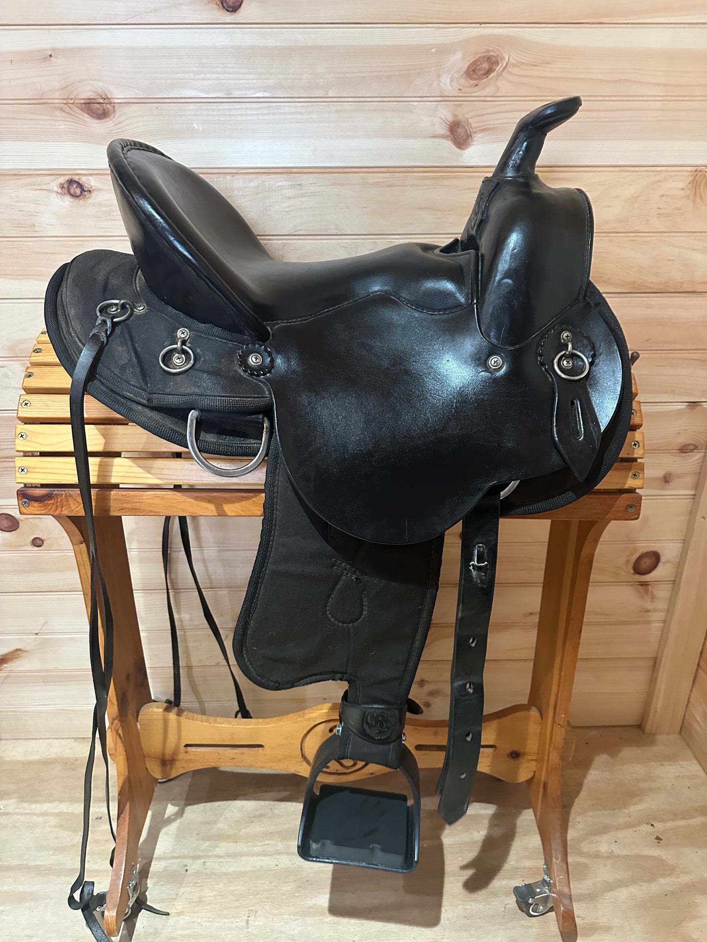 15” Crest Ridge Sonata Lite Western Trail Saddle