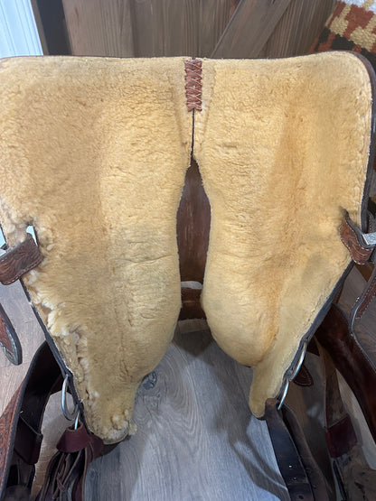 16” Circle Y Richard Shrake’s Resistance Free Equitation Show Saddle