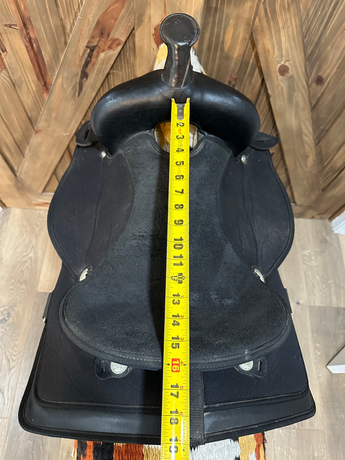 16” Abetta Flex Western Trail Saddle Model 20515F-6