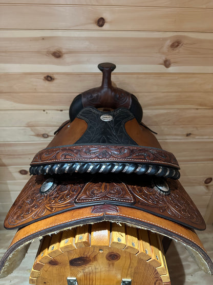 16” Billy Cook Team Roper Western Saddle Model 73638
