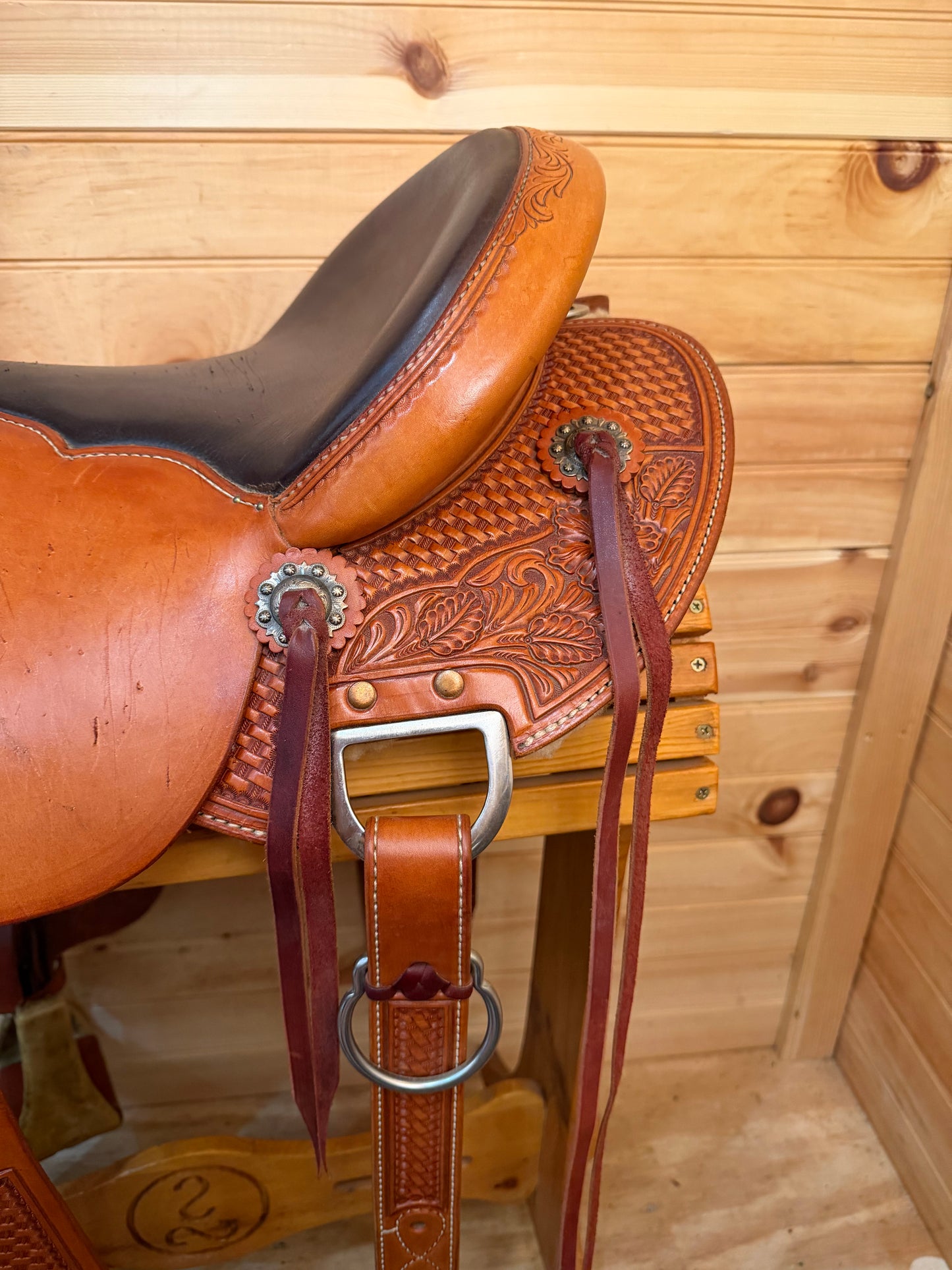 17.5” McCall Wade Trail Western Ranch Saddle Model 190 611