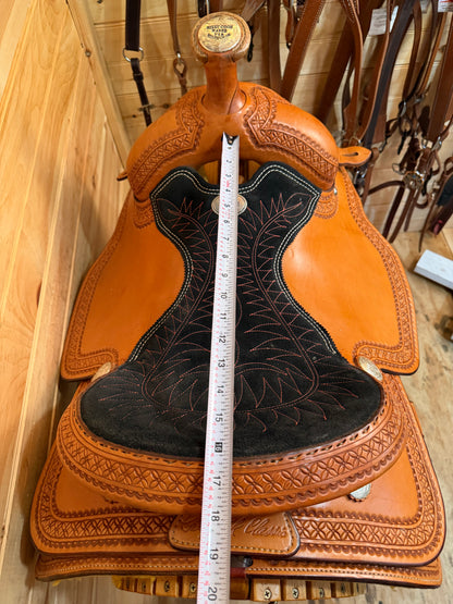 16” Billy Cook Maker Team Roper Sulphur, OK Western Saddle 2122
