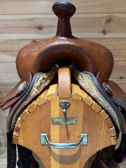 15” Big Horn Western Barrel Racing Saddle Model 919