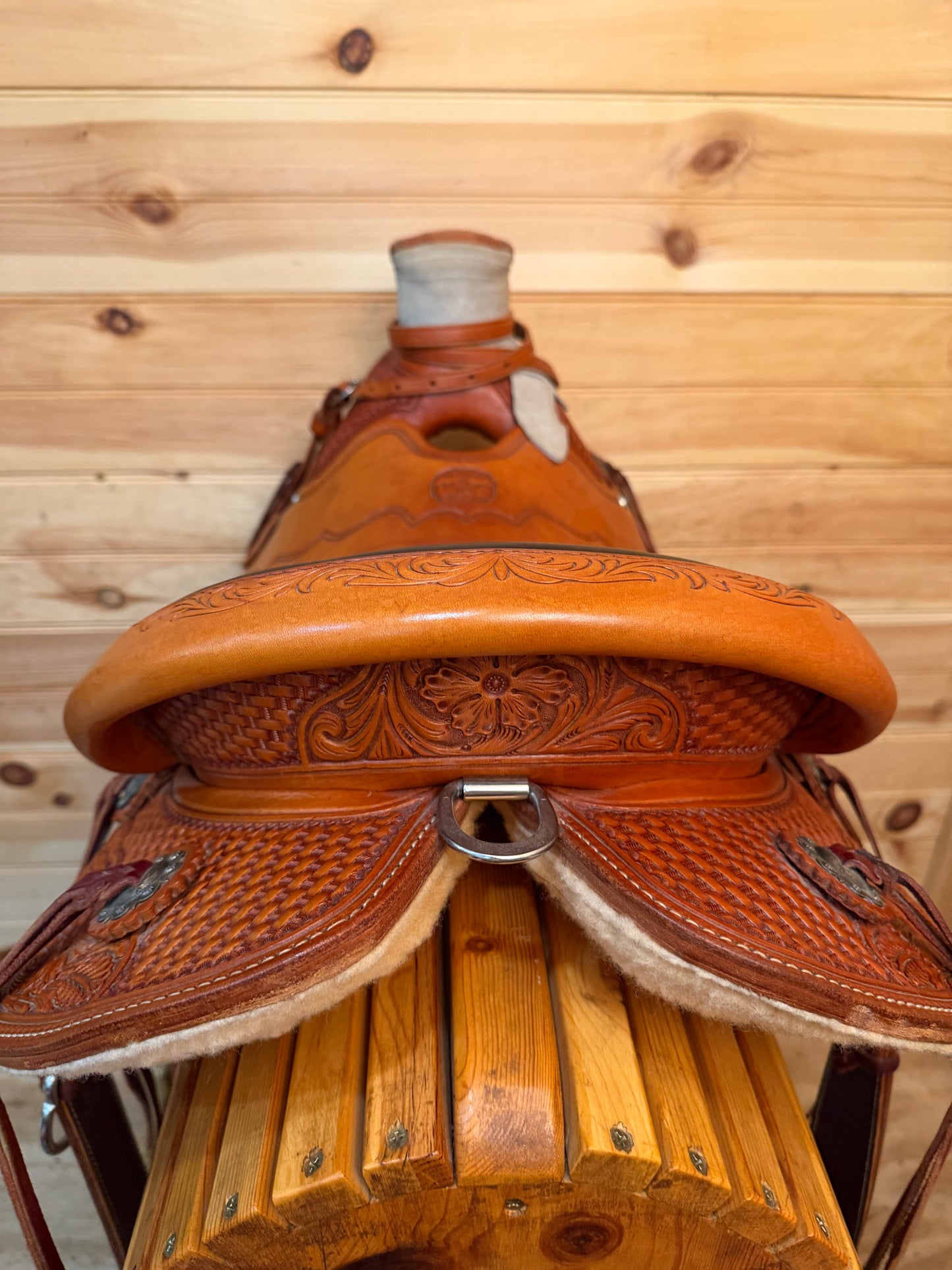 17.5” McCall Wade Trail Western Ranch Saddle Model 190 611