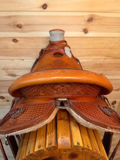 17.5” McCall Wade Trail Western Ranch Saddle Model 190 611