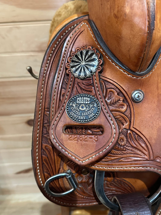 15.5” Crates Light Ladies Ranch Versatility All-Event Saddle Model 2282-3