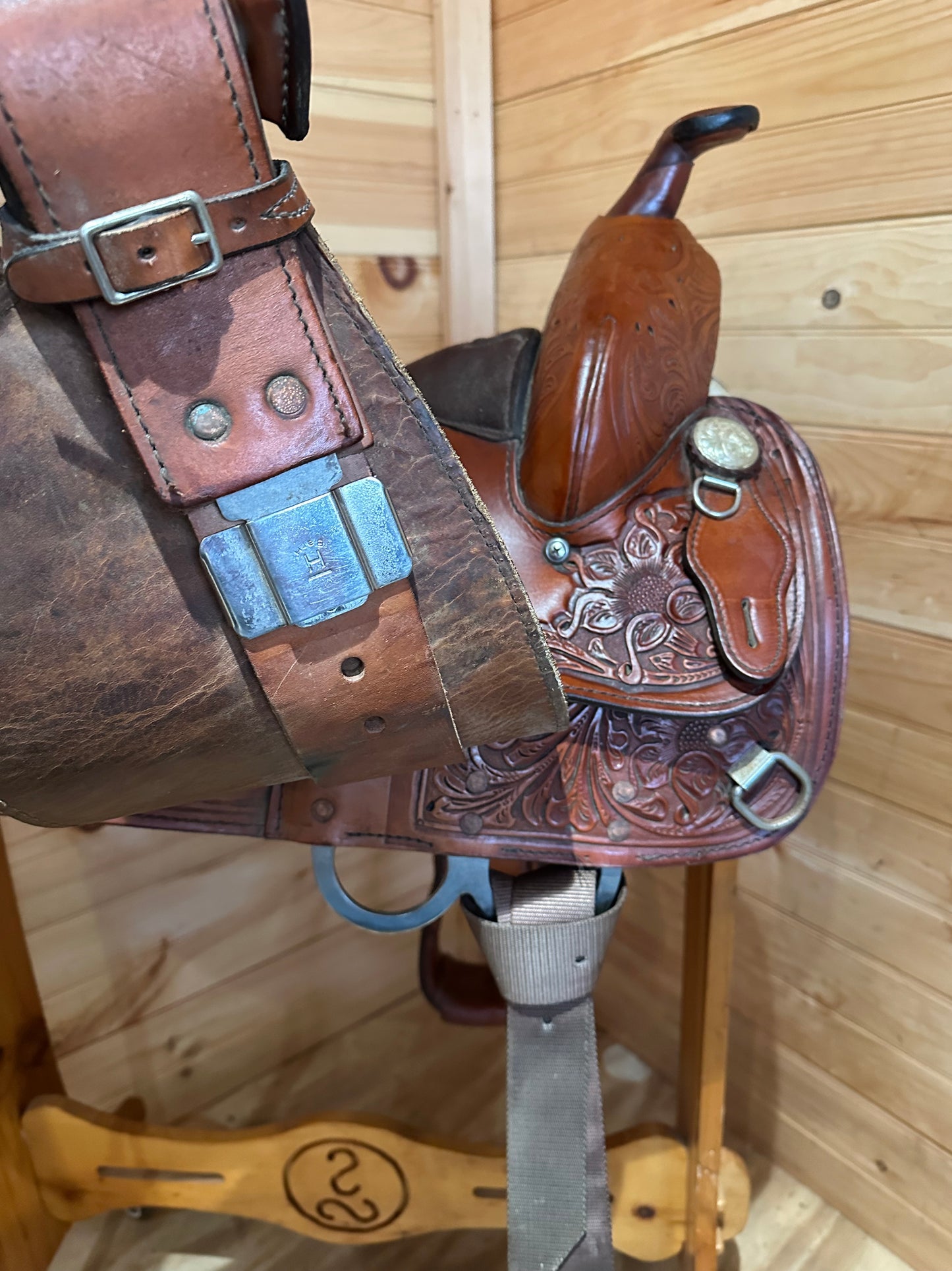 15” Tex Tan Hereford Western Trail Saddle Model 08-4014P5