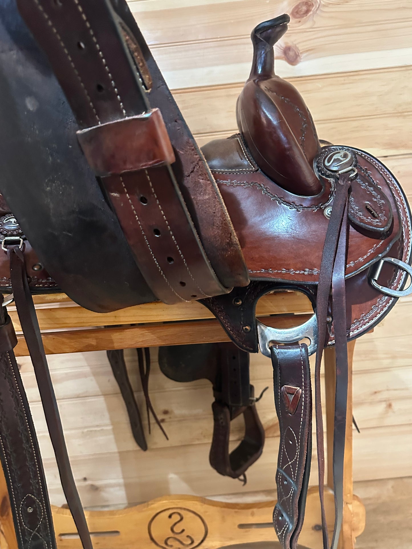 16” Clinton Anderson Aussie Saddle by Martin Saddlery