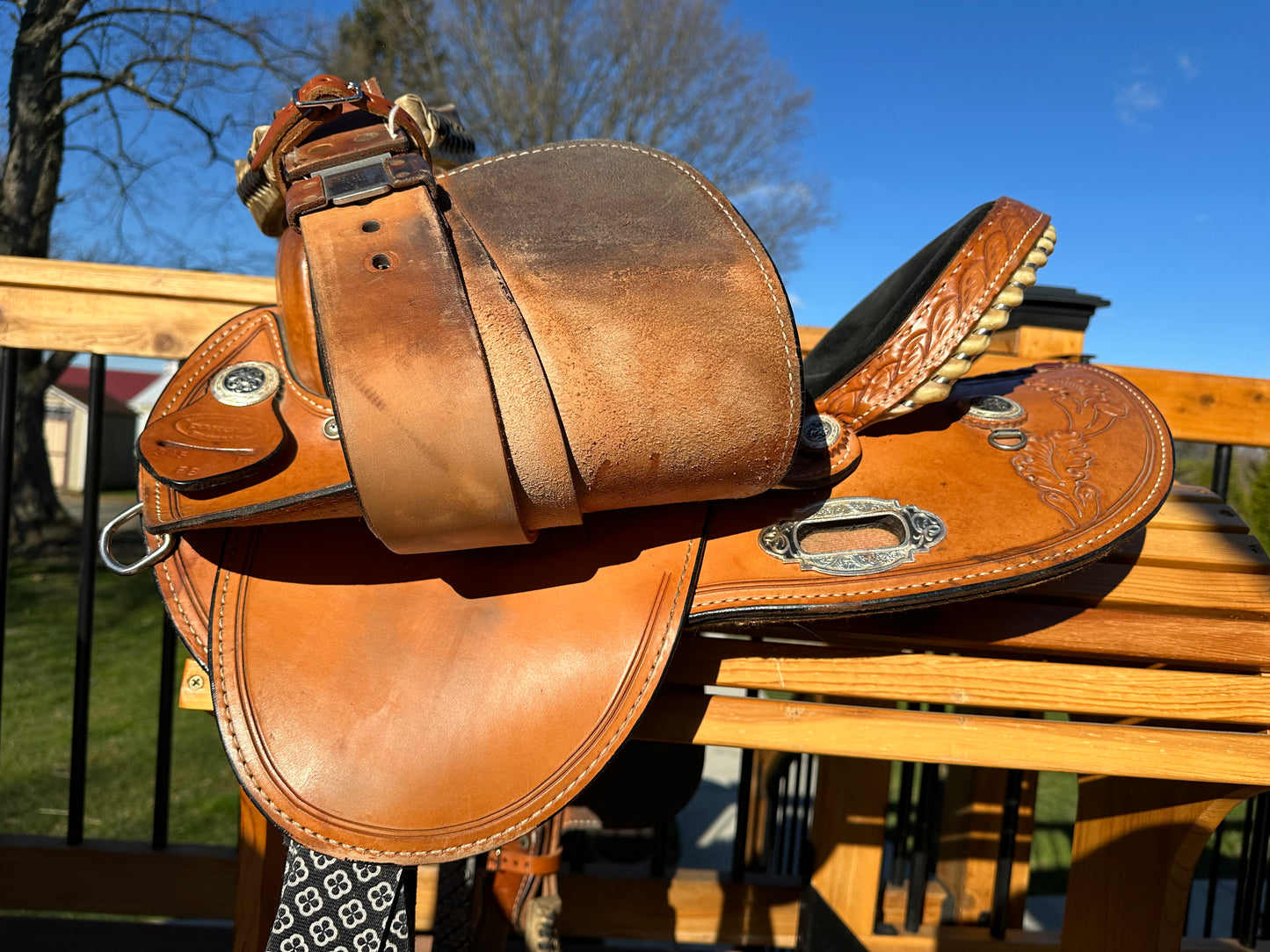 16” Dakota Barrel Racing Saddle