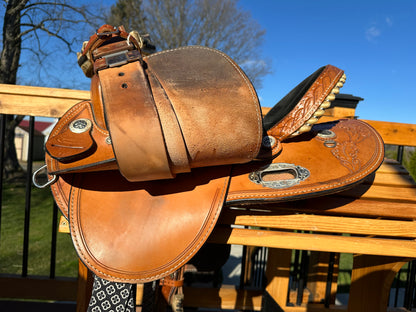 16” Dakota Barrel Racing Saddle