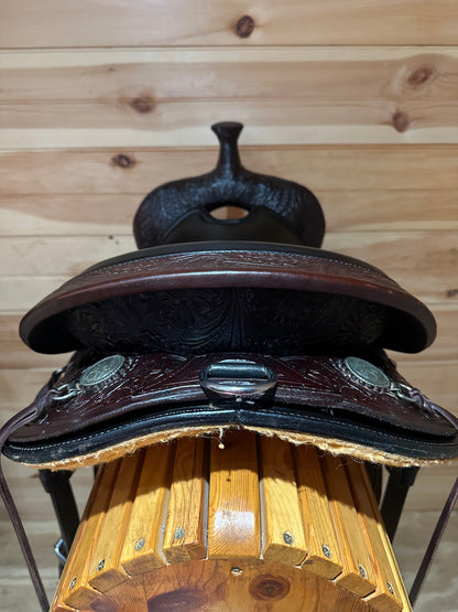15” Circle Y High Horse Mesquite Trail Western Saddle Model 6864 (2022)