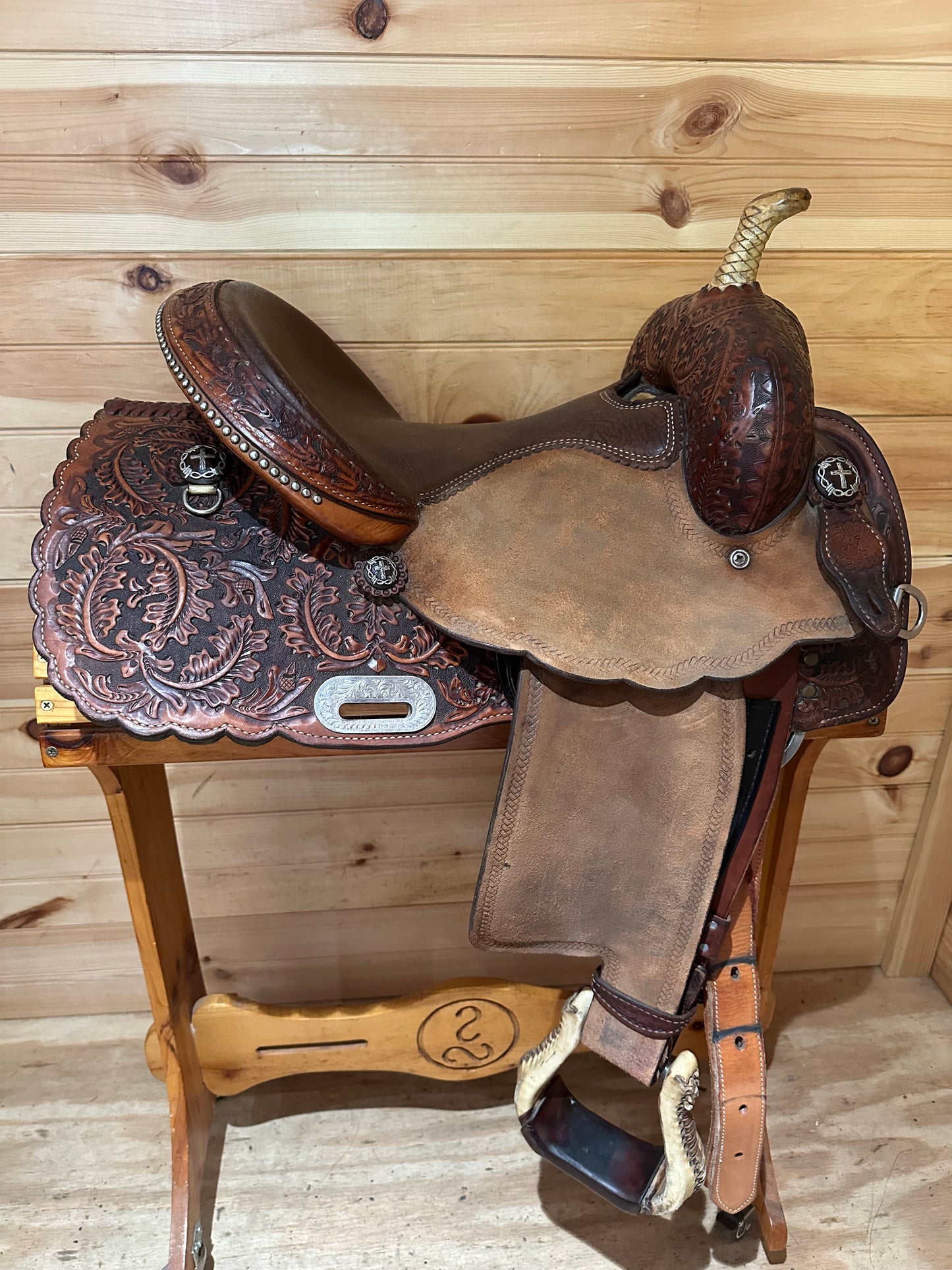 14.5” Ammerman Angel Kisses Barrel Racing Saddle