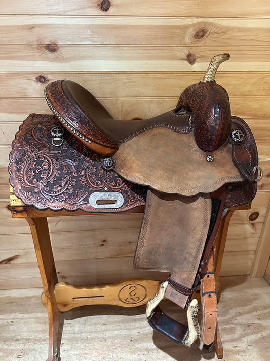 14.5” Ammerman Angel Kisses Barrel Racing Saddle