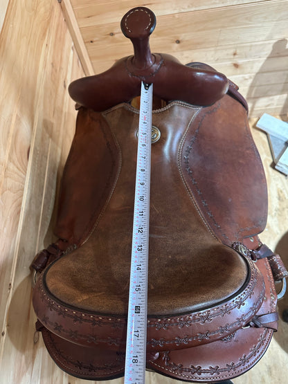 16” Clinton Anderson Aussie Saddle by Martin Saddlery