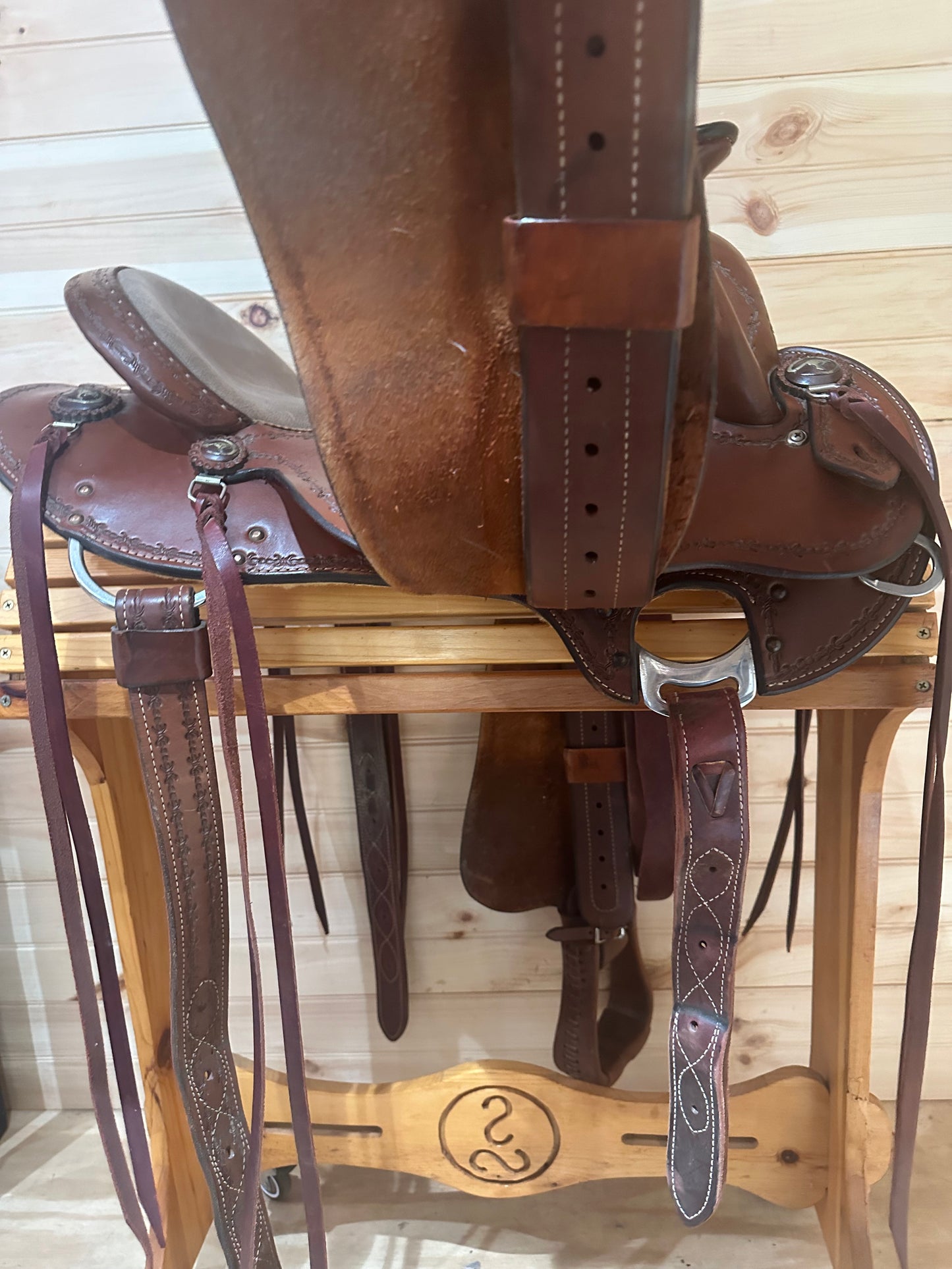 15” Clinton Anderson Aussie Saddle by Martin Saddlery