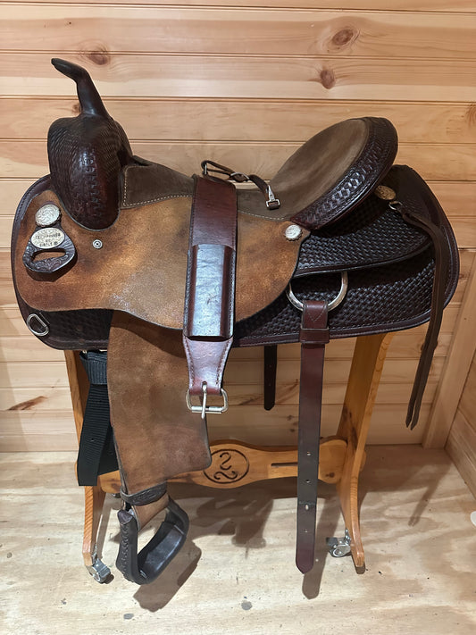 16” Circle Y Team Penner Western saddle Model 2634
