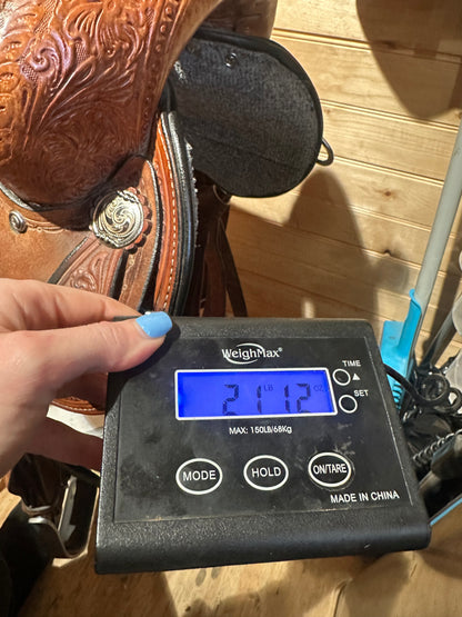 14” Circle Y Lisa Lockhart Flex2 Barrel Racer Model 1545