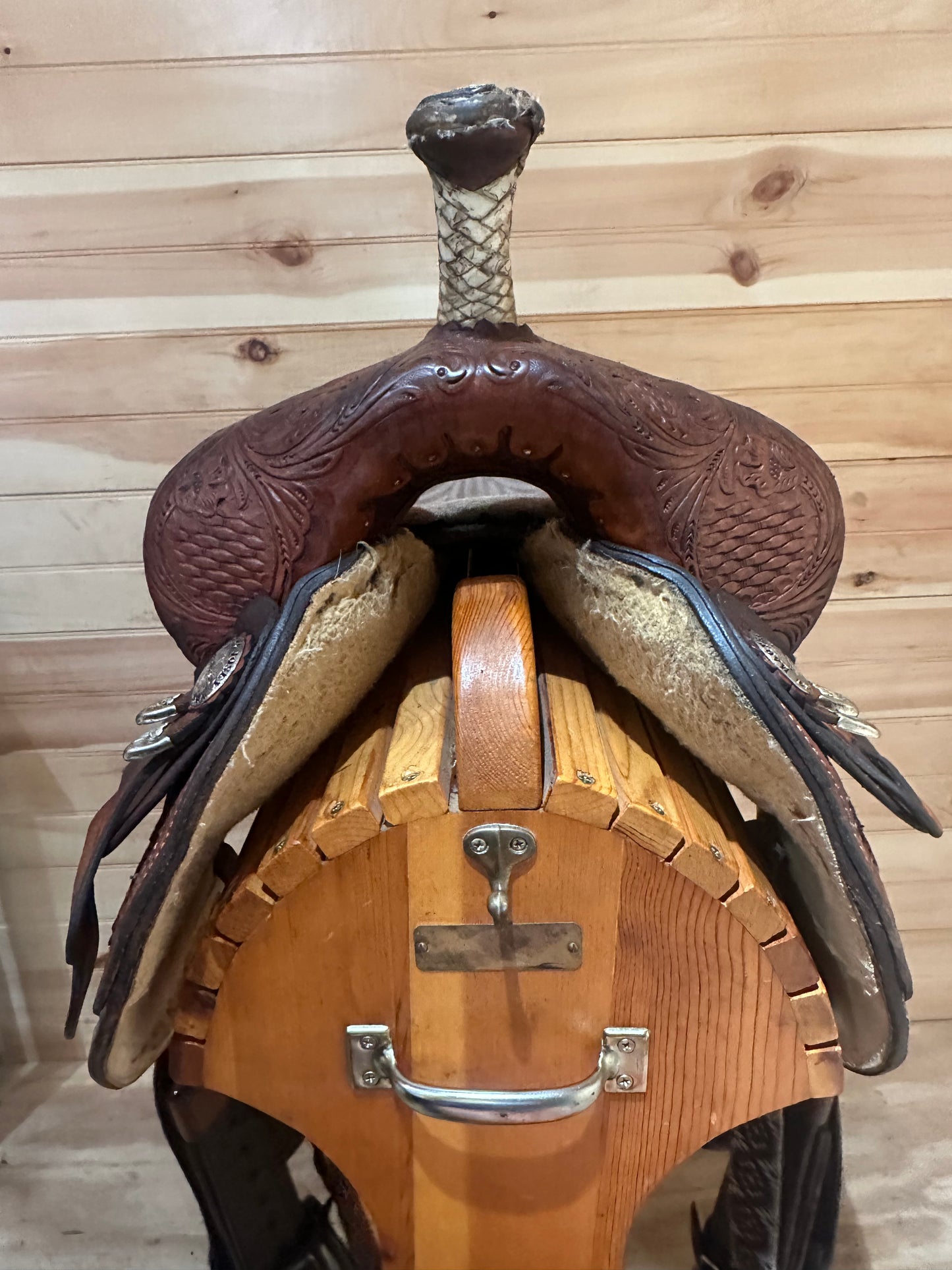 14.5” Circle Y Martha Josey Ultimate Barrel Racing Saddle Model