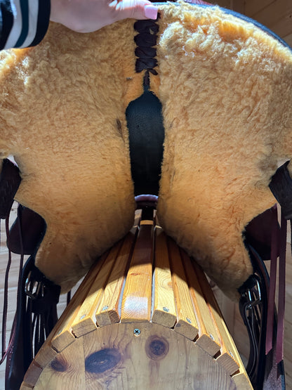 16” Circle Y Buffalo Gap Trail Western Saddle Model 2614