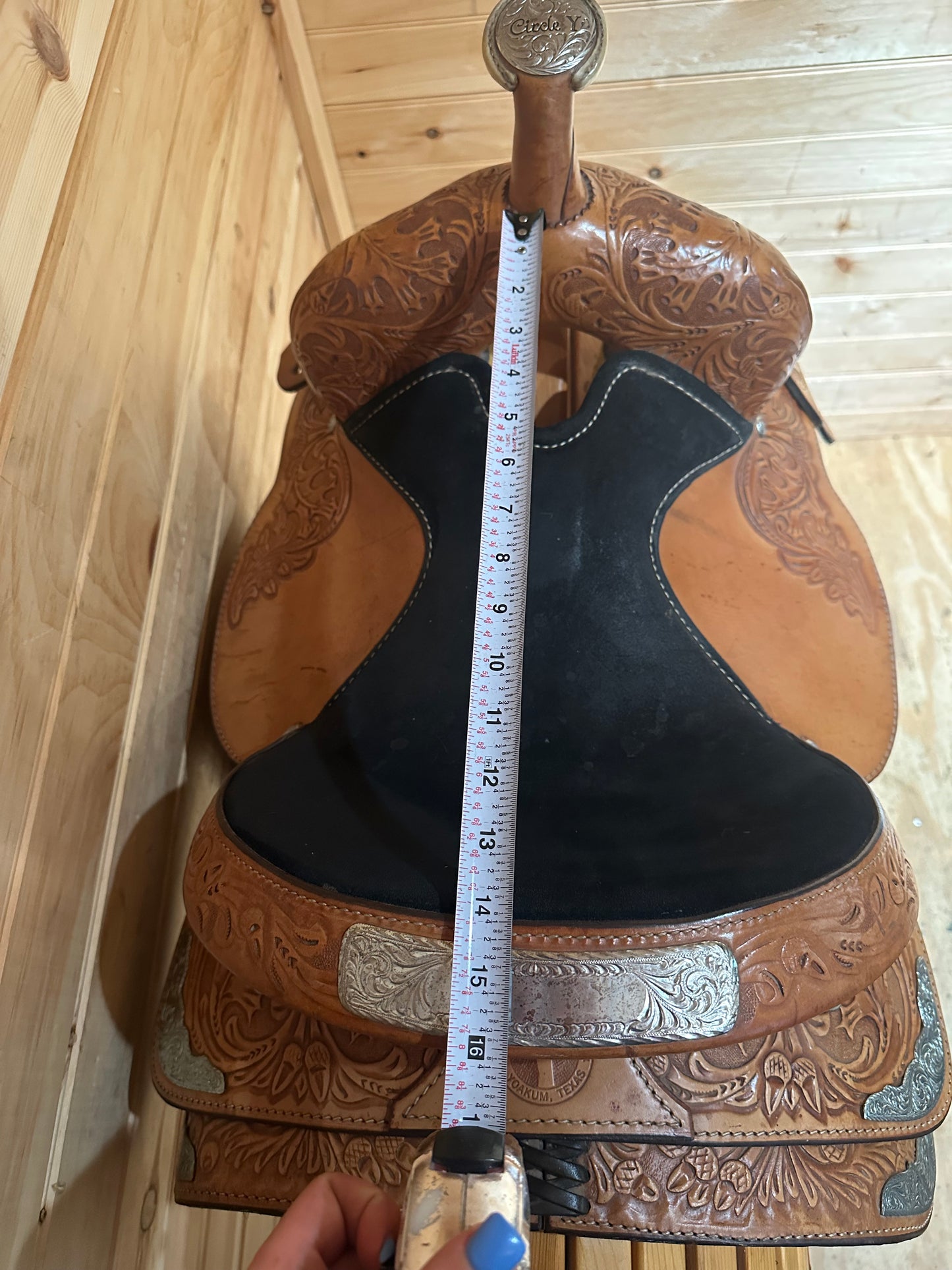 14” Circle Y Youth Western Show Saddle Model 3674