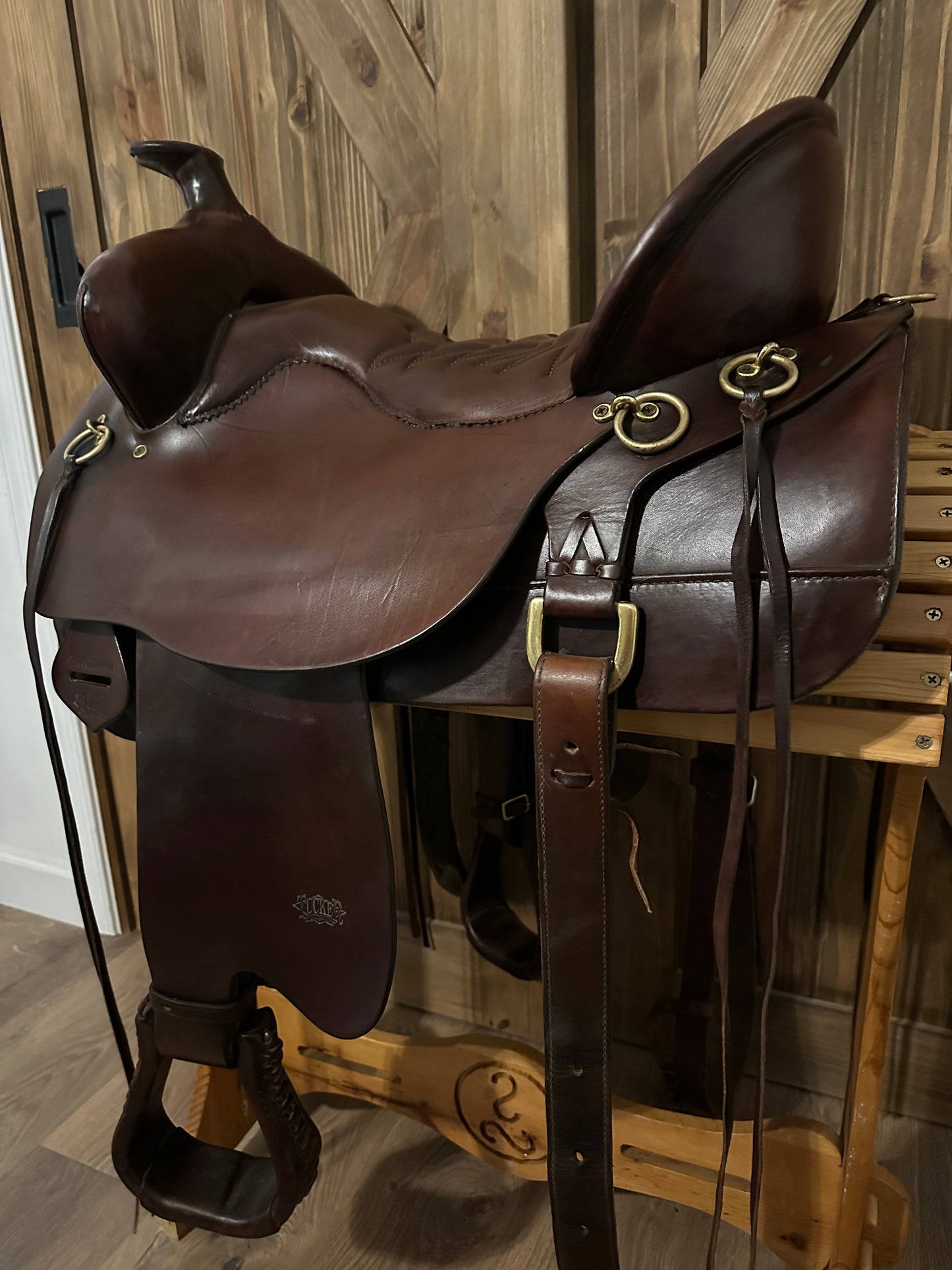 17.5” Tucker High Plains Western Trail Saddle Model 260