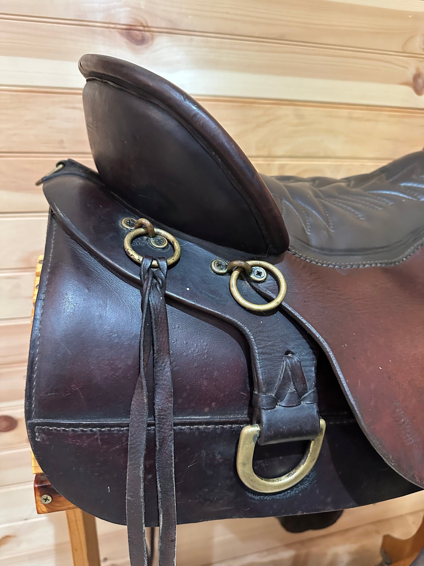 17.5” Tucker Saddlery Cheyenne Western Trail Saddle Model 157