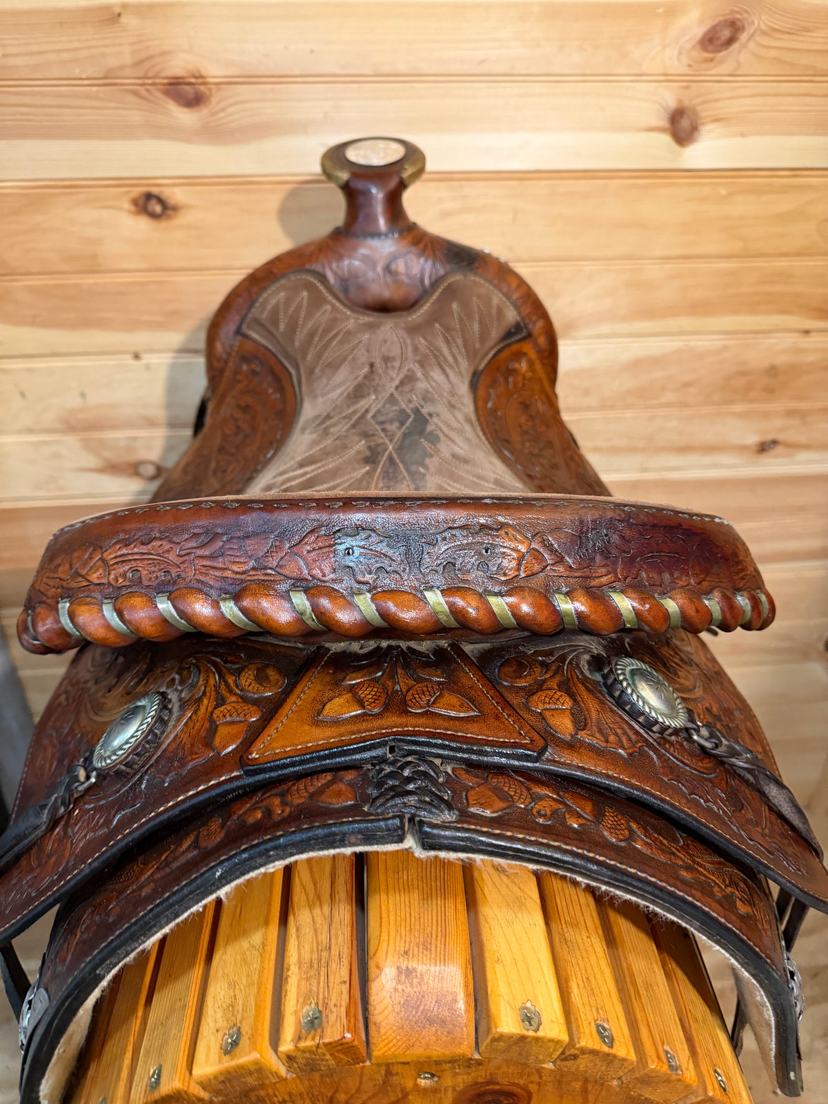 16” Tex Tan Hereford Equitation Show Saddle Model 1192I