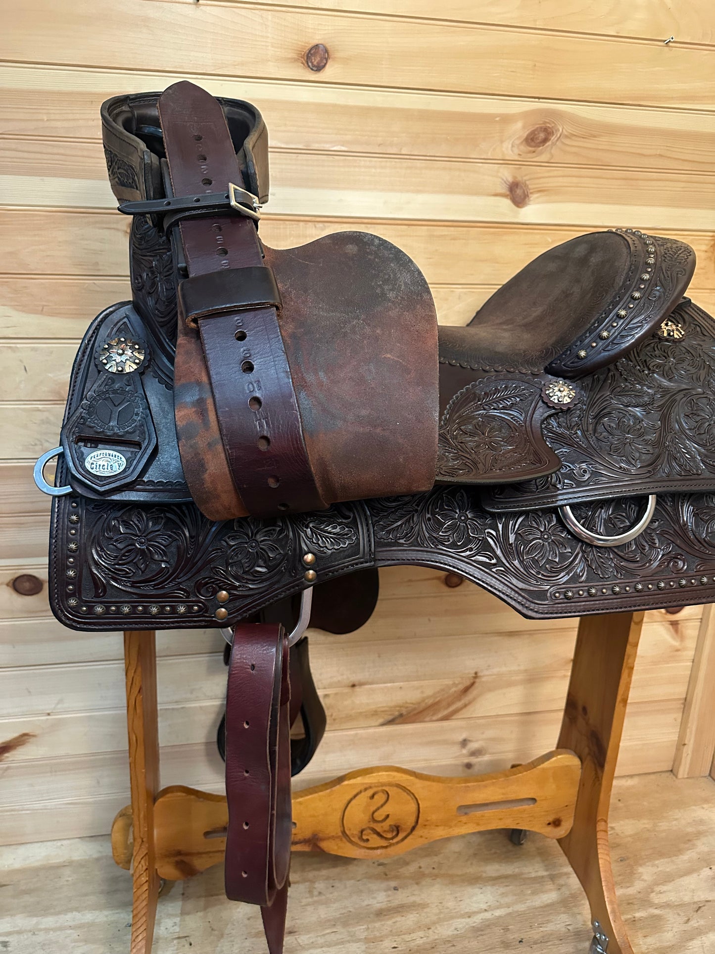 16” Circle Y Ohio Reiner Western Reining Saddle Model 2672 (2023)