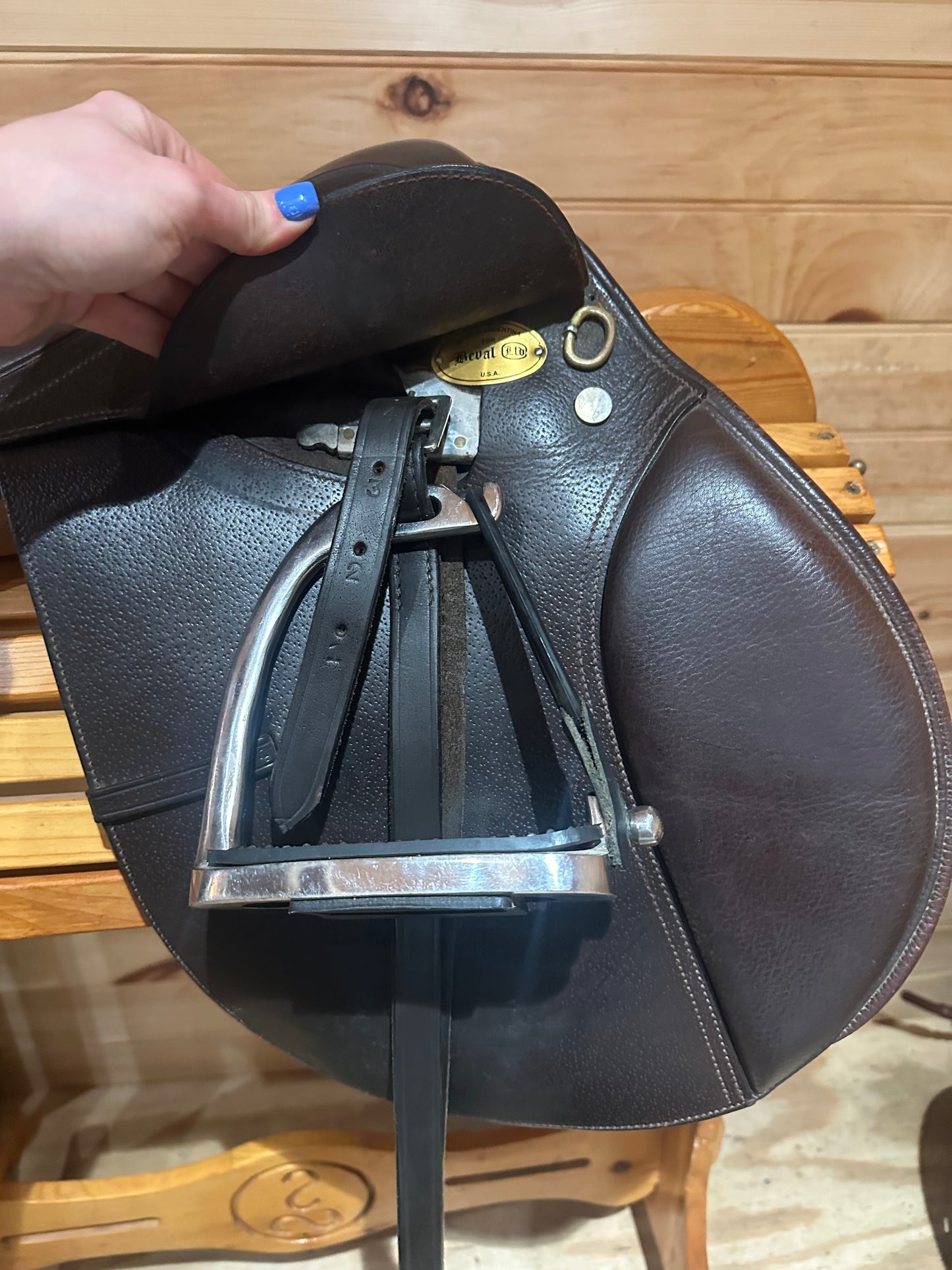 16” Beval Princeton Close contact/Jumping Saddle