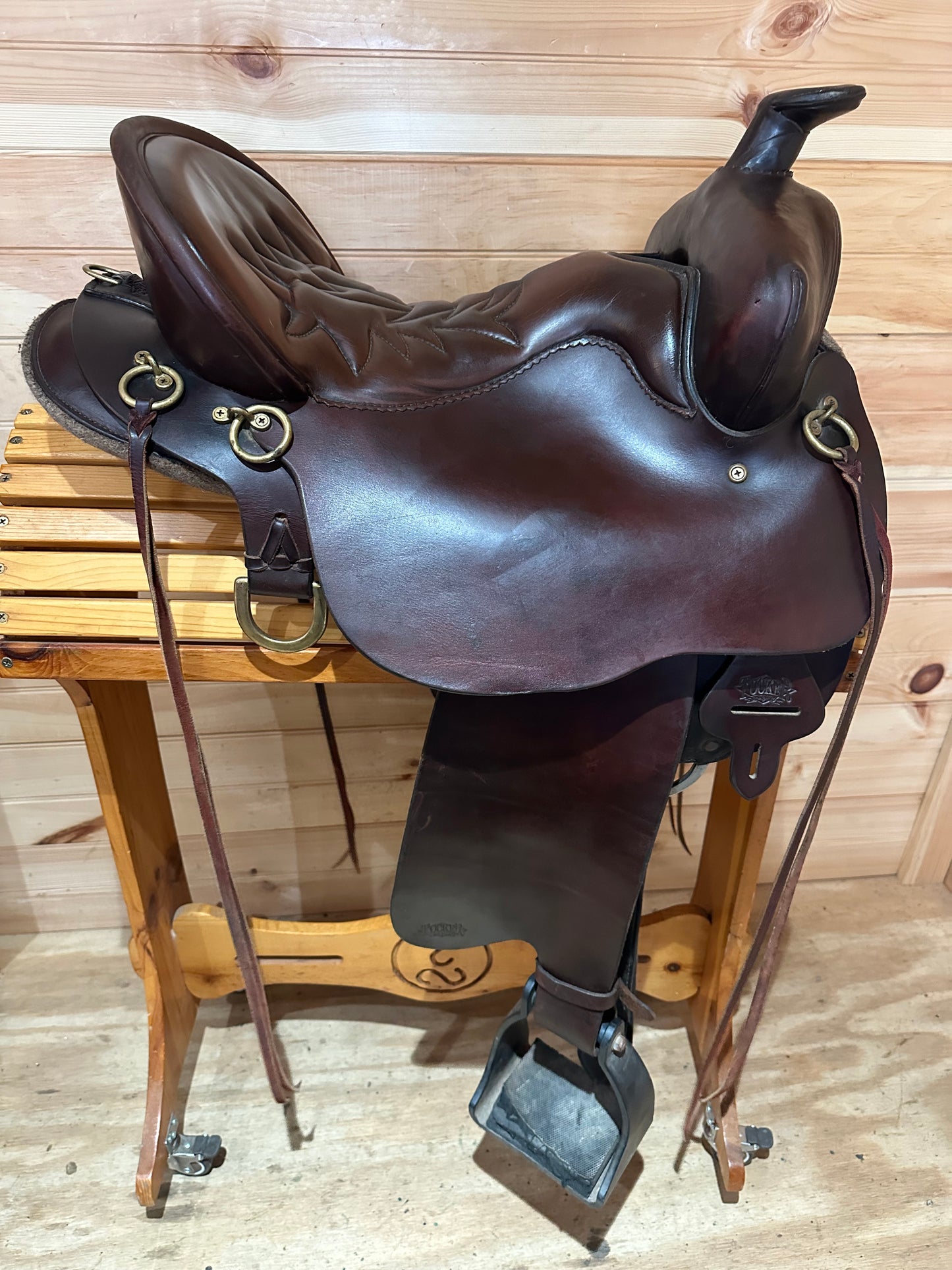 15.5” Tucker High Plains Western Trail Saddle Model 260