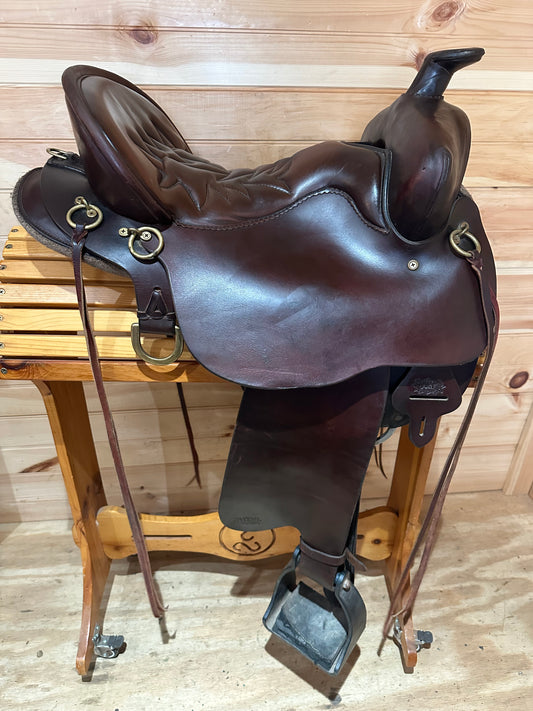 15.5” Tucker High Plains Western Trail Saddle Model 260