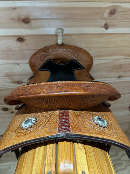 14.5” Circle Y Marlene Special EFFX Barrel Racing Western Saddle Model 1186