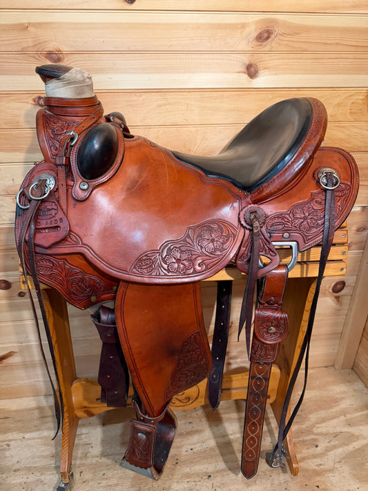 16” McCall Wade Trail Western Saddle Model 633 1108